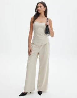 Tailored Strapless Corset Top 30 Tailored Strapless Corset Top -Outlet Glassons Store iver tailored corset oh natural detail bv127594pln