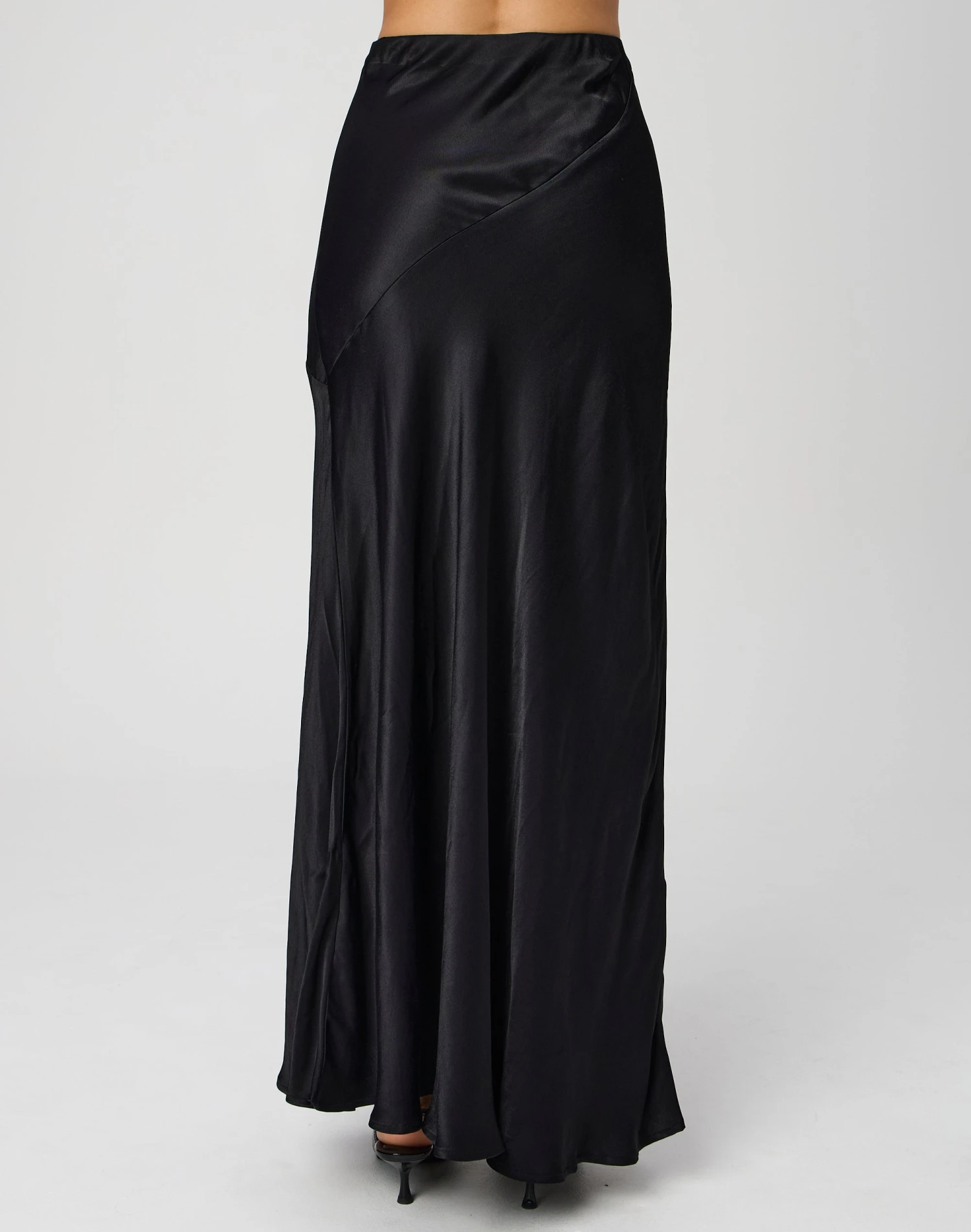 Satin Maxi Skirt 5 Satin Maxi Skirt - Image 3