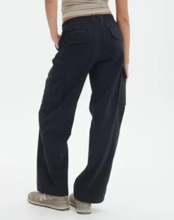 Mid Rise Cotton Cargo Pant 24 Mid Rise Cotton Cargo Pant -Outlet Glassons Store izzu cargo pant black back pw91778cot