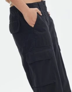 Mid Rise Cotton Cargo Pant 25 Mid Rise Cotton Cargo Pant -Outlet Glassons Store izzu cargo pant black imageback pw91778cot