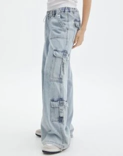 Mid Rise Baggy Cargo Jean -Outlet Glassons Store jasper cargo jean bryce light wash detail jd90676dnm
