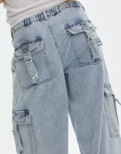 Mid Rise Baggy Cargo Jean -Outlet Glassons Store jasper cargo jean bryce light wash imageback jd90676dnm