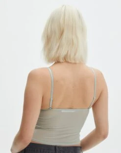 Lace Detail Cropped Cami 34 Lace Detail Cropped Cami -Outlet Glassons Store jeronimo lace tank lost pearlblack back tv111894lac