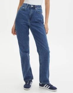 High Rise Slim Leg Jean -Outlet Glassons Store jewel jean lucy mid wash full jd119687rdnm