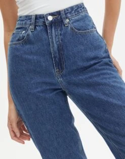High Rise Slim Leg Jean -Outlet Glassons Store jewel jean lucy mid wash imageback jd119687rdnm