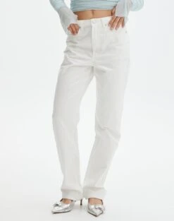 High Rise Slim Leg Jean -Outlet Glassons Store jewel jean milk full jd119687rdnm