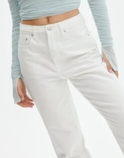 High Rise Slim Leg Jean -Outlet Glassons Store jewel jean milk imageback jd119687rdnm