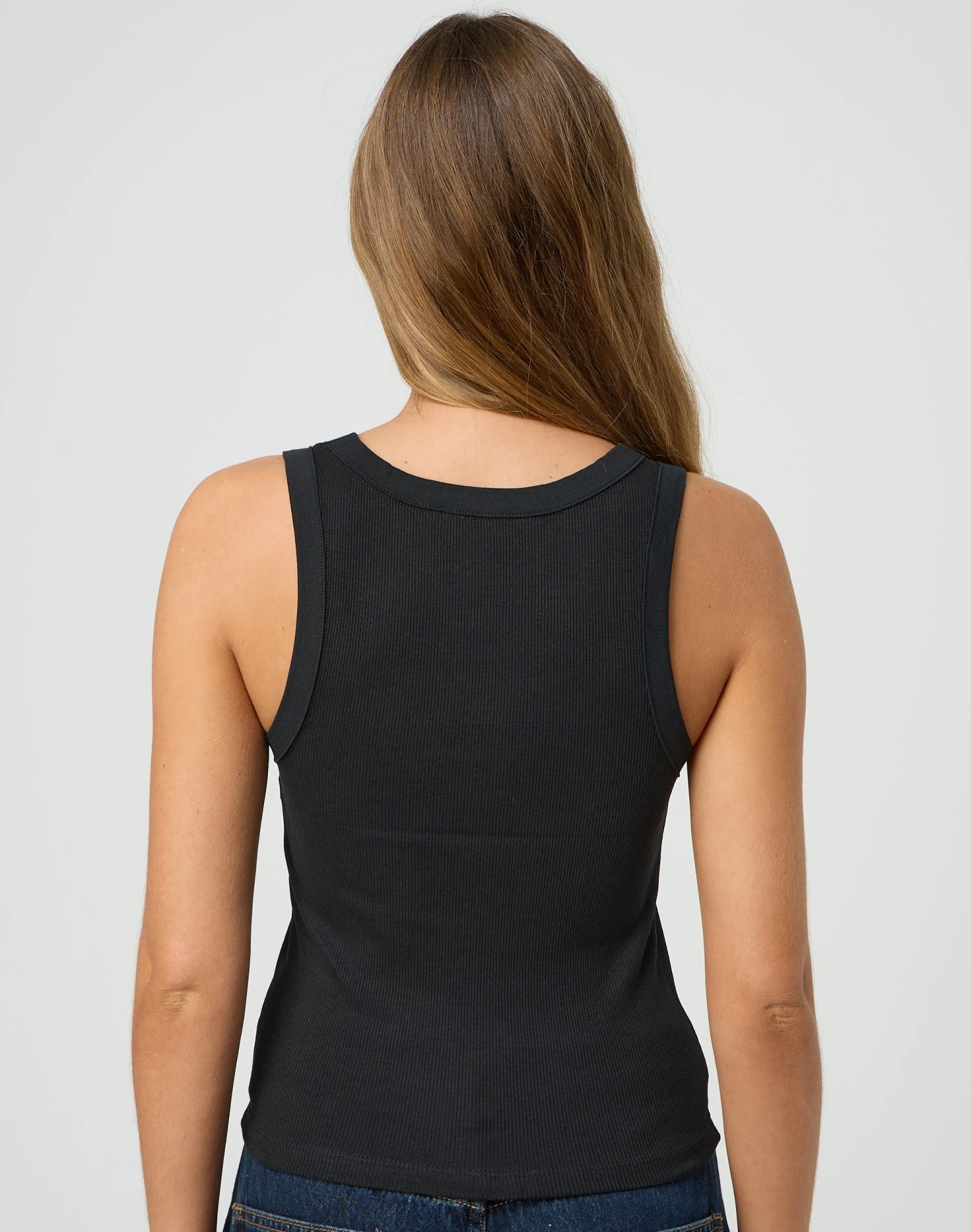 Ribbed Thick Strap Tank 5 Ribbed Thick Strap Tank - Image 3