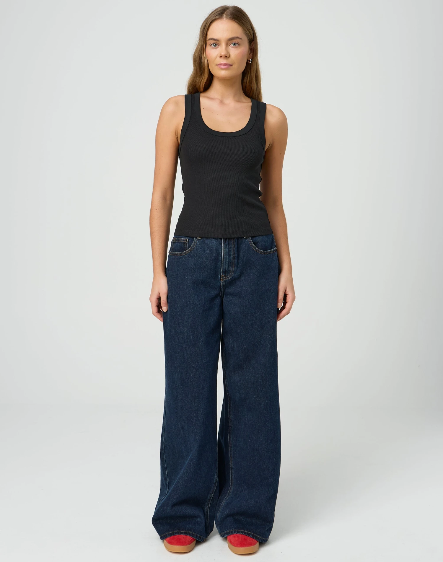 Ribbed Thick Strap Tank 4 Ribbed Thick Strap Tank - Image 2