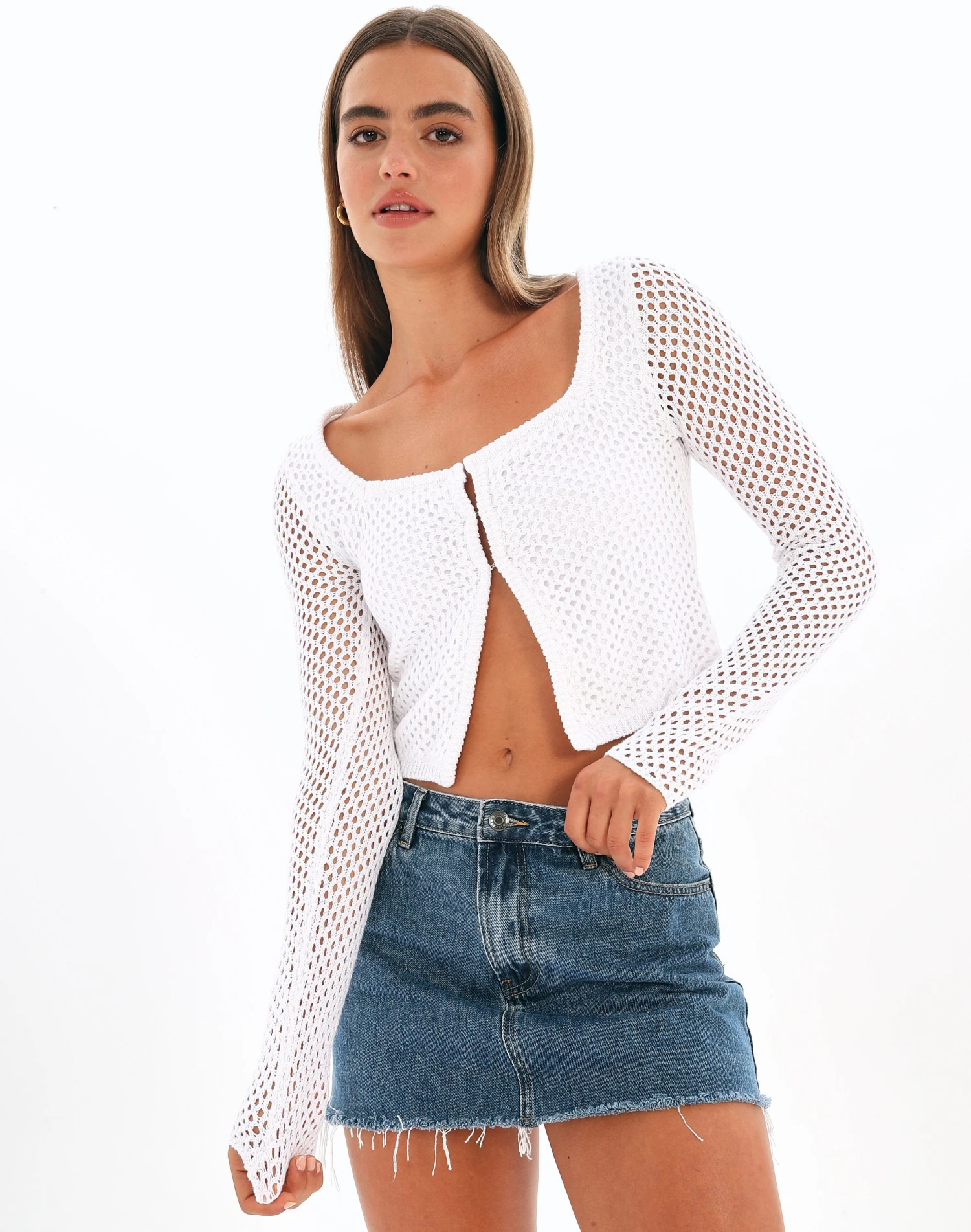 Collared Button Up V Neck Long Sleeve Knit 21 Collared Button Up V Neck Long Sleeve Knit - Image 19
