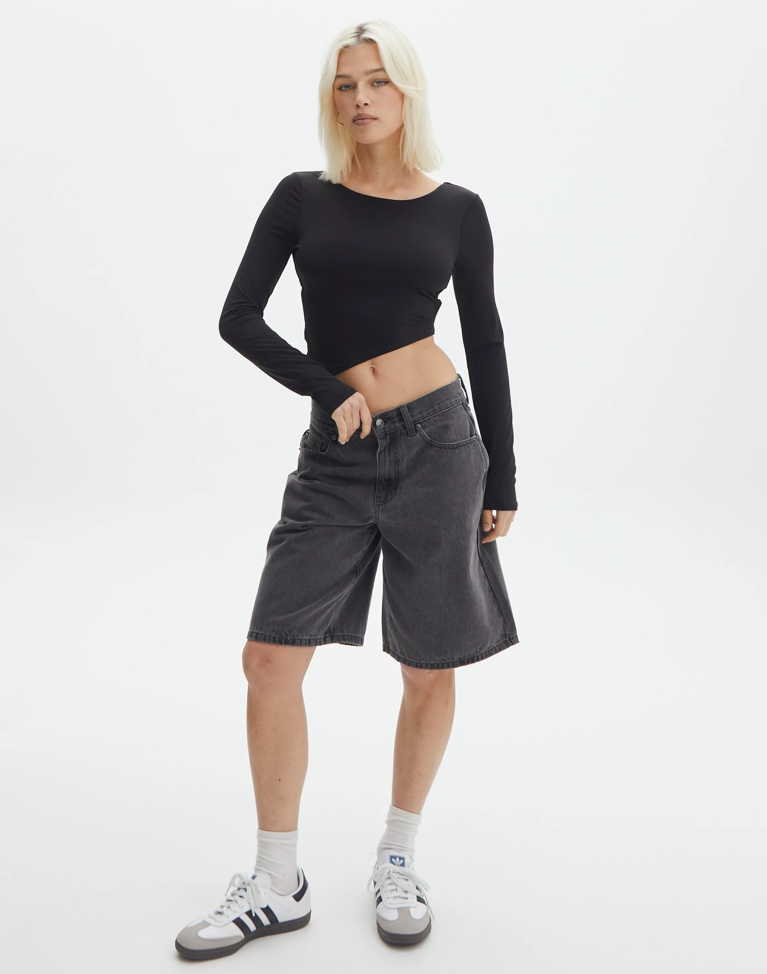 Open Strappy Back Long Sleeve Top 9 Open Strappy Back Long Sleeve Top - Image 7