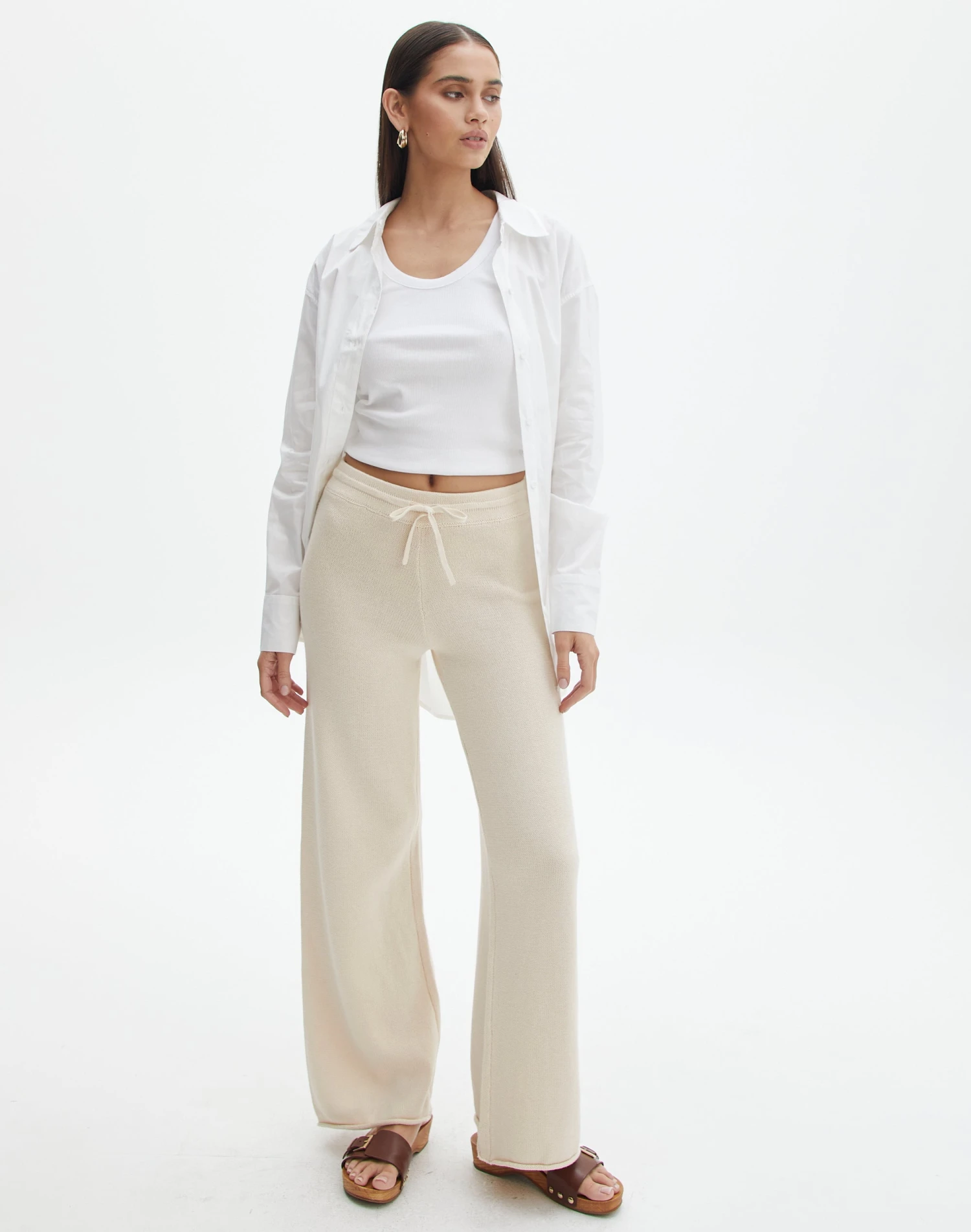 Knit Long Sleeve Cropped Cardigan 13 Knit Long Sleeve Cropped Cardigan - Image 11