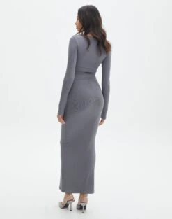 Luxe Lounge Modal Long Sleeve Maxi Dress 29 Luxe Lounge Modal Long Sleeve Maxi Dress -Outlet Glassons Store lili ls modal maxi dress well suited back dl103338mod