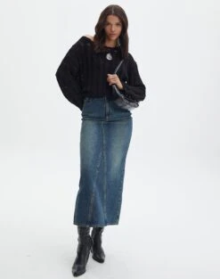 Ladder Knit Jumper 28 Ladder Knit Jumper -Outlet Glassons Store lizzy ladder black full kl124032knt