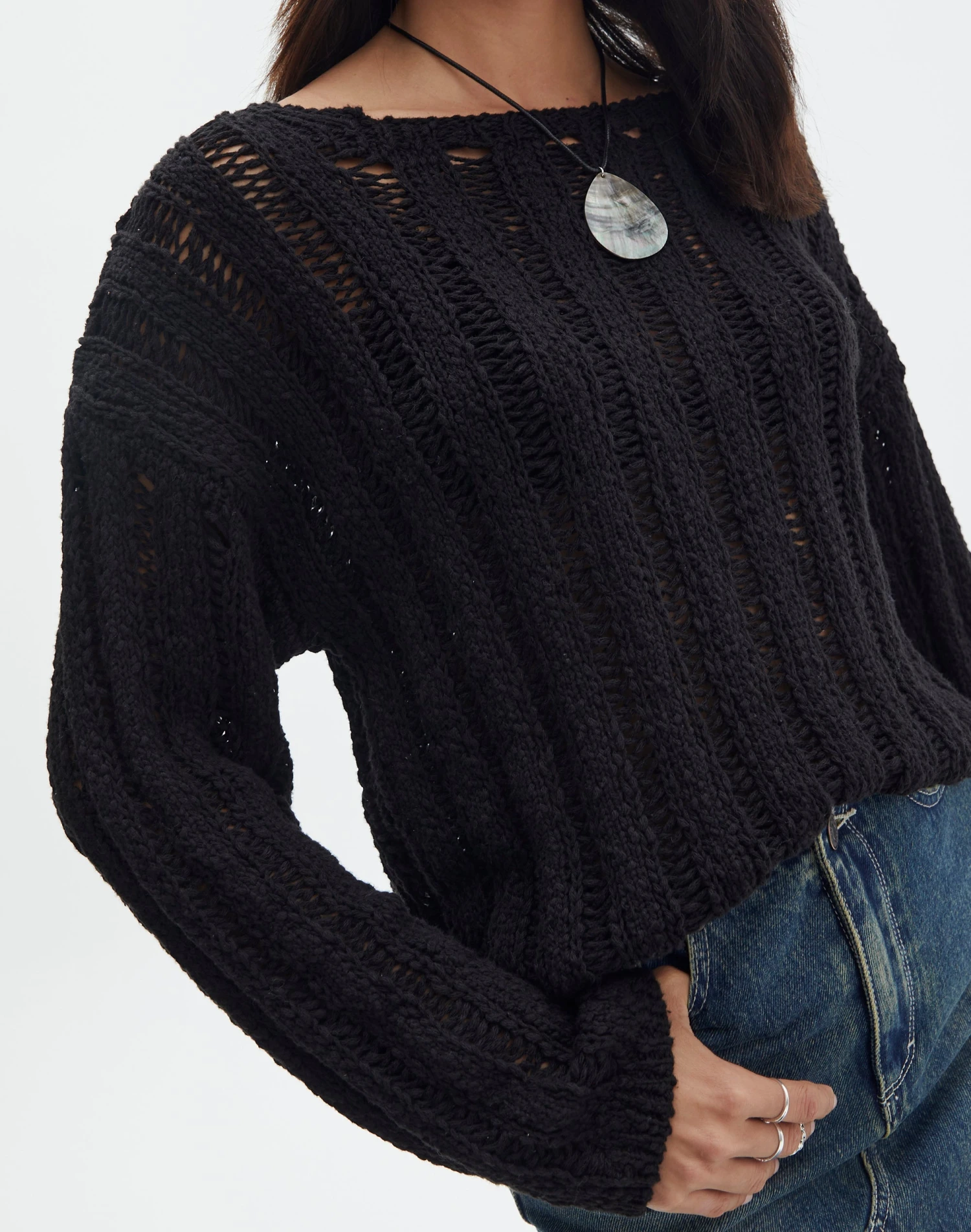 Ladder Knit Jumper 11 Ladder Knit Jumper - Image 9
