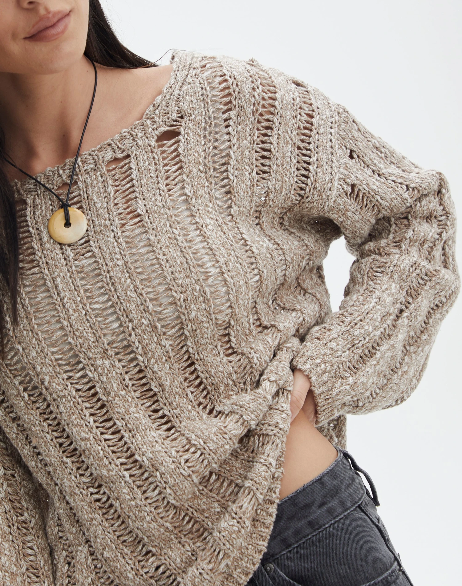 Ladder Knit Jumper 6 Ladder Knit Jumper - Image 4