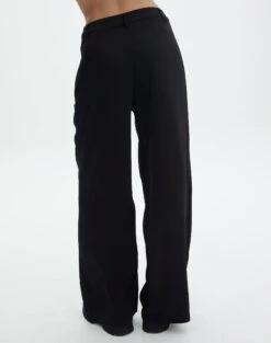 Mid Rise Relaxed Leg Pant 23 Mid Rise Relaxed Leg Pant -Outlet Glassons Store lorence tailored pant black back pw69506pln