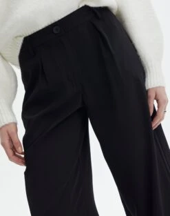Mid Rise Relaxed Leg Pant 24 Mid Rise Relaxed Leg Pant -Outlet Glassons Store lorence tailored pant black imageback pw69506pln