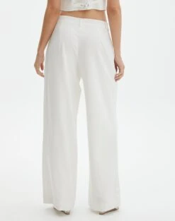 Mid Rise Wide Leg Pant -Outlet Glassons Store loretta wide leg pant milk back pw51730pln