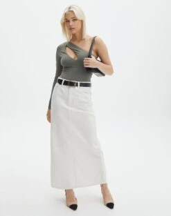 Supersoft One Shoulder Long Sleeve Cut Out Bodysuit 35 Supersoft One Shoulder Long Sleeve Cut Out Bodysuit -Outlet Glassons Store lua asymmetric cut out bodysuit cypress full tb116518pch