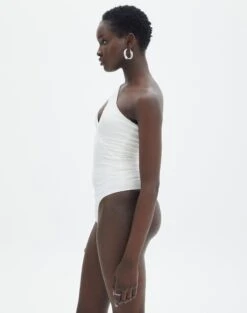 Supersoft One Shoulder Long Sleeve Cut Out Bodysuit 30 Supersoft One Shoulder Long Sleeve Cut Out Bodysuit -Outlet Glassons Store lua asymmetric cut out bodysuit milk detail tb116518pch