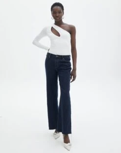 Supersoft One Shoulder Long Sleeve Cut Out Bodysuit 29 Supersoft One Shoulder Long Sleeve Cut Out Bodysuit -Outlet Glassons Store lua asymmetric cut out bodysuit milk full tb116518pch