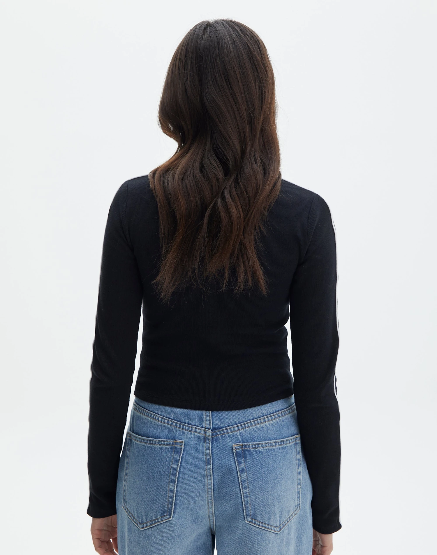 Contrast Stitch Long Sleeve Top 6 Contrast Stitch Long Sleeve Top - Image 4