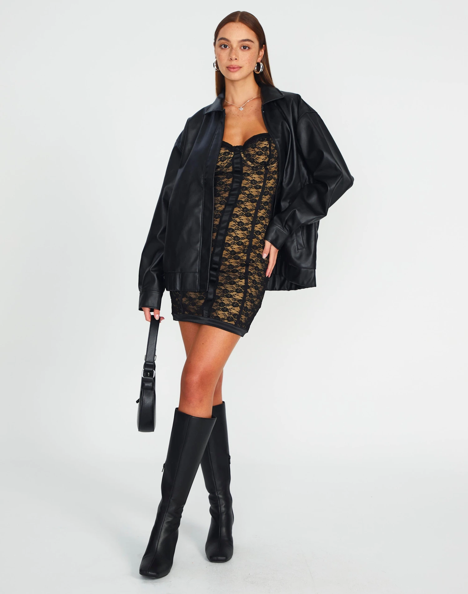 Lace Cupped Mini Dress 4 Lace Cupped Mini Dress - Image 2