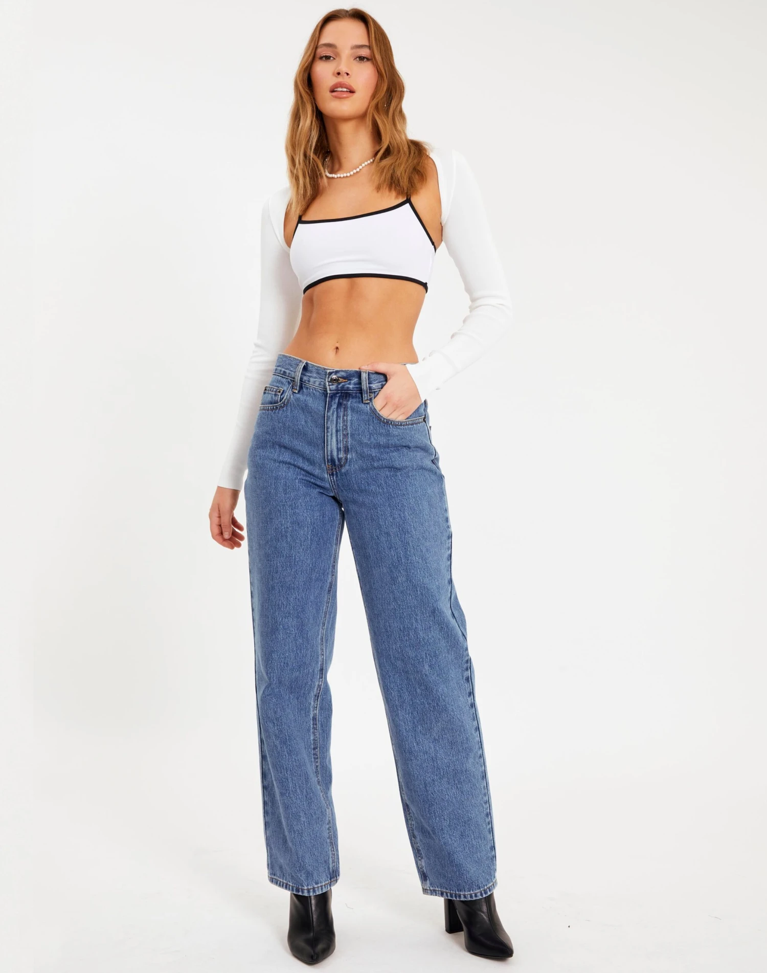 Knit Long Sleeve Shrug 4 Knit Long Sleeve Shrug - Image 2