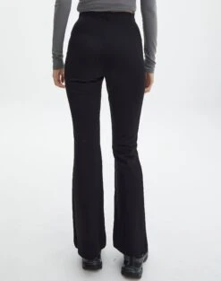 High Rise Flare Ponte Pant -Outlet Glassons Store minogue high rise flare ponte black back pw52146pont