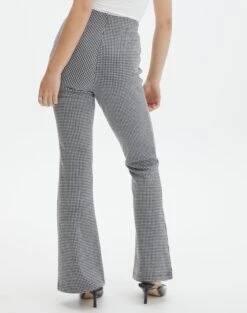 High Rise Super Flare Ponte Pant -Outlet Glassons Store minogue super flare ponte pants mini gingham back pw52146mghm