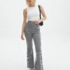 High Rise Super Flare Ponte Pant -Outlet Glassons Store minogue super flare ponte pants mini gingham front pw52146mghm
