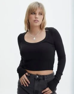 Tailored Cargo Pant 36 Tailored Cargo Pant -Outlet Glassons Store mylie wide rib scoop black front tl111290vis 2