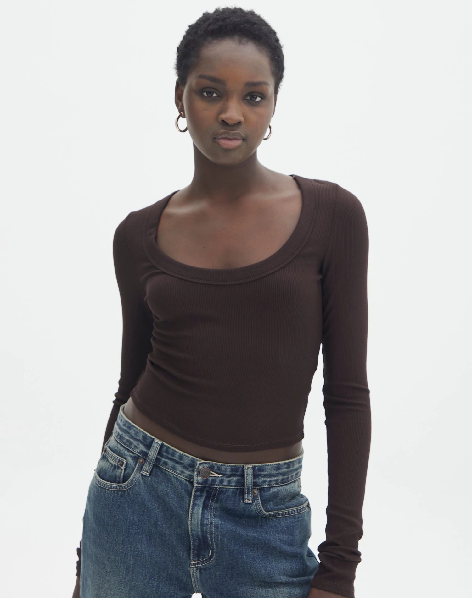 Mid Rise Split Flare Ponte Pant 10 Mid Rise Split Flare Ponte Pant - Image 8