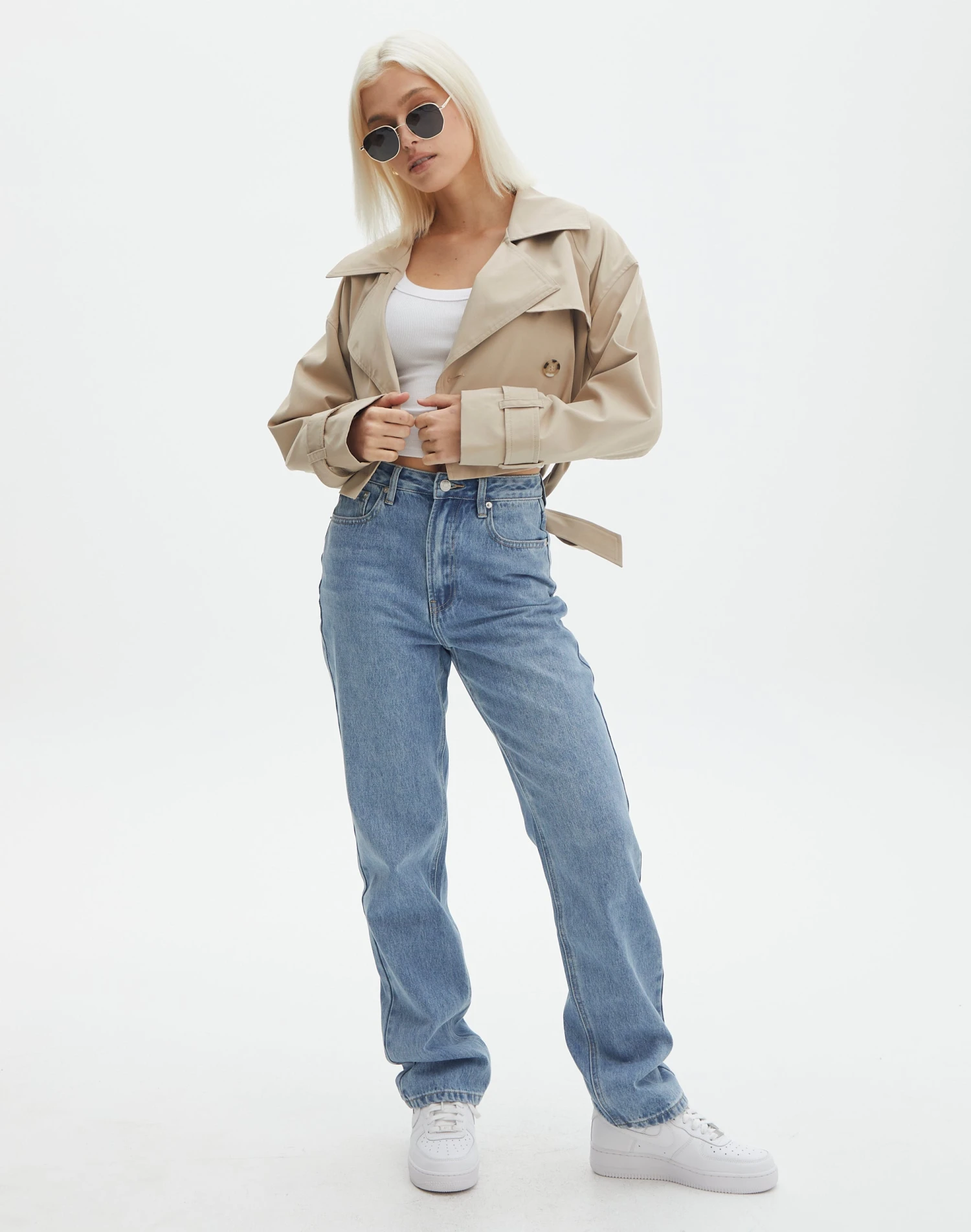 Scoop Neck Long Sleeve Crop Top 14 Scoop Neck Long Sleeve Crop Top - Image 12