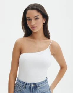 Supersoft One Shoulder Bodysuit
