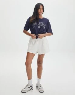 Luxe Lounge Modal Long Sleeve Button Crop Top -Outlet Glassons Store o beckham short milk front sw62109ocot 3