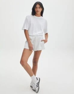 Cotton Sweat Short 38 Cotton Sweat Short -Outlet Glassons Store o beckham short snow marle front sw62109ocot