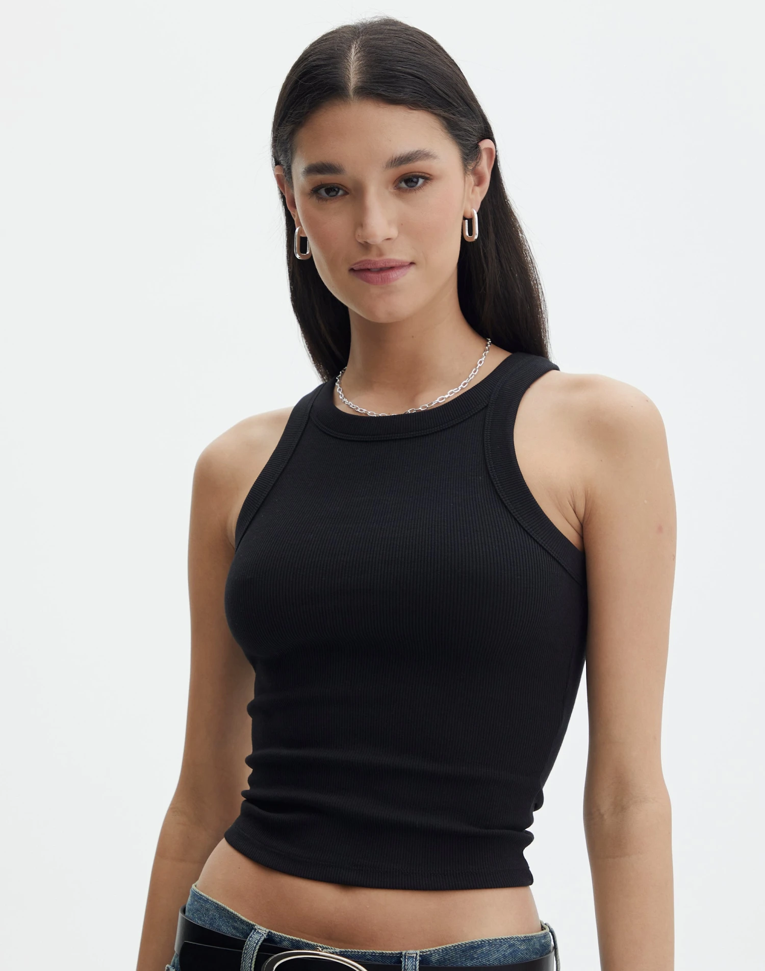 V-Neck Drop Shoulder Varsity Knit Jumper 14 V-Neck Drop Shoulder Varsity Knit Jumper - Image 12