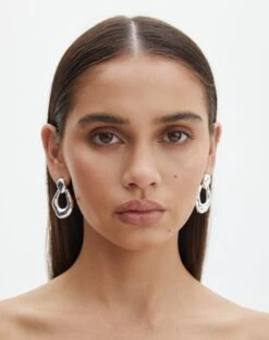 One Shoulder Asymmetric Top 30 One Shoulder Asymmetric Top -Outlet Glassons Store opa oval drop earrings silver front je144650ear 1