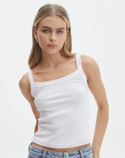 Mid Rise Baggy Cargo Jean -Outlet Glassons Store otis wide bind tank white front tv118668orib