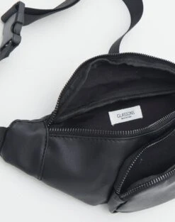 Faux Leather Bumbag 25 Faux Leather Bumbag -Outlet Glassons Store pip pu bumbag black back bg135104pu
