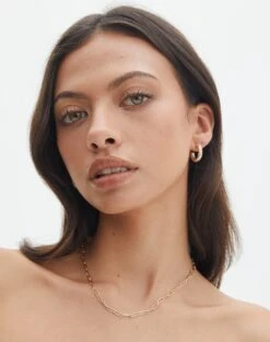 Chunky Ring 3 Pack -Outlet Glassons Store plated fine chain link necklace gold front je105967nl 7