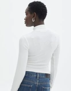 Luxe Lounge Modal Quarter Zip Front Long Sleeve Top 35 Luxe Lounge Modal Quarter Zip Front Long Sleeve Top -Outlet Glassons Store quinn quarter zip top milk back tl93138mod