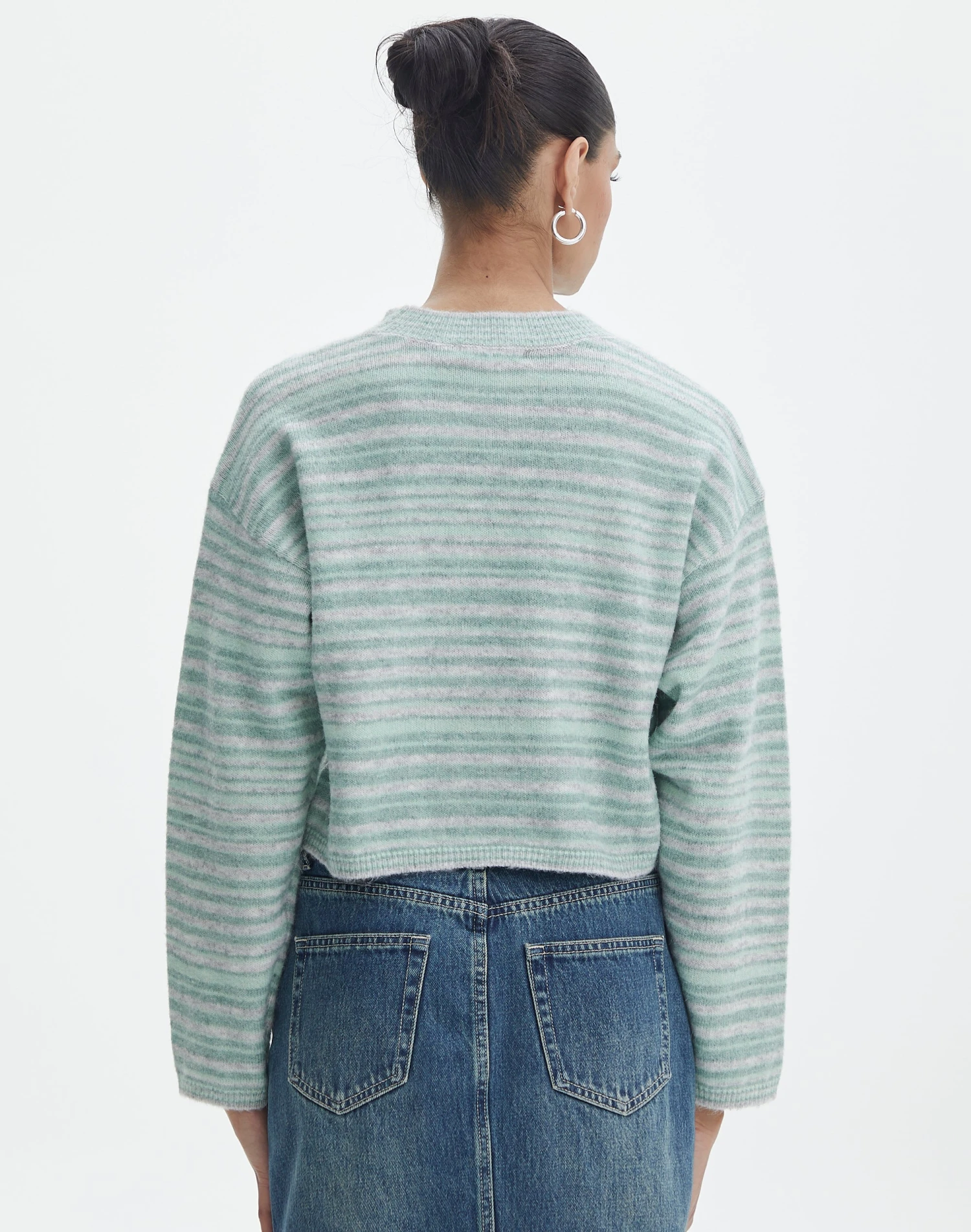 Stripe Knit Jumper 5 Stripe Knit Jumper - Image 3