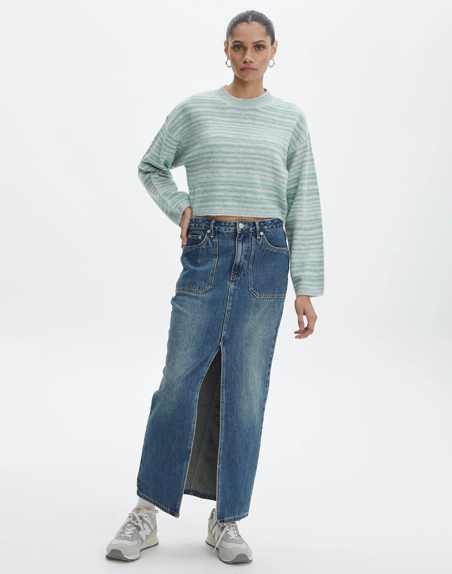 Stripe Knit Jumper 4 Stripe Knit Jumper - Image 2