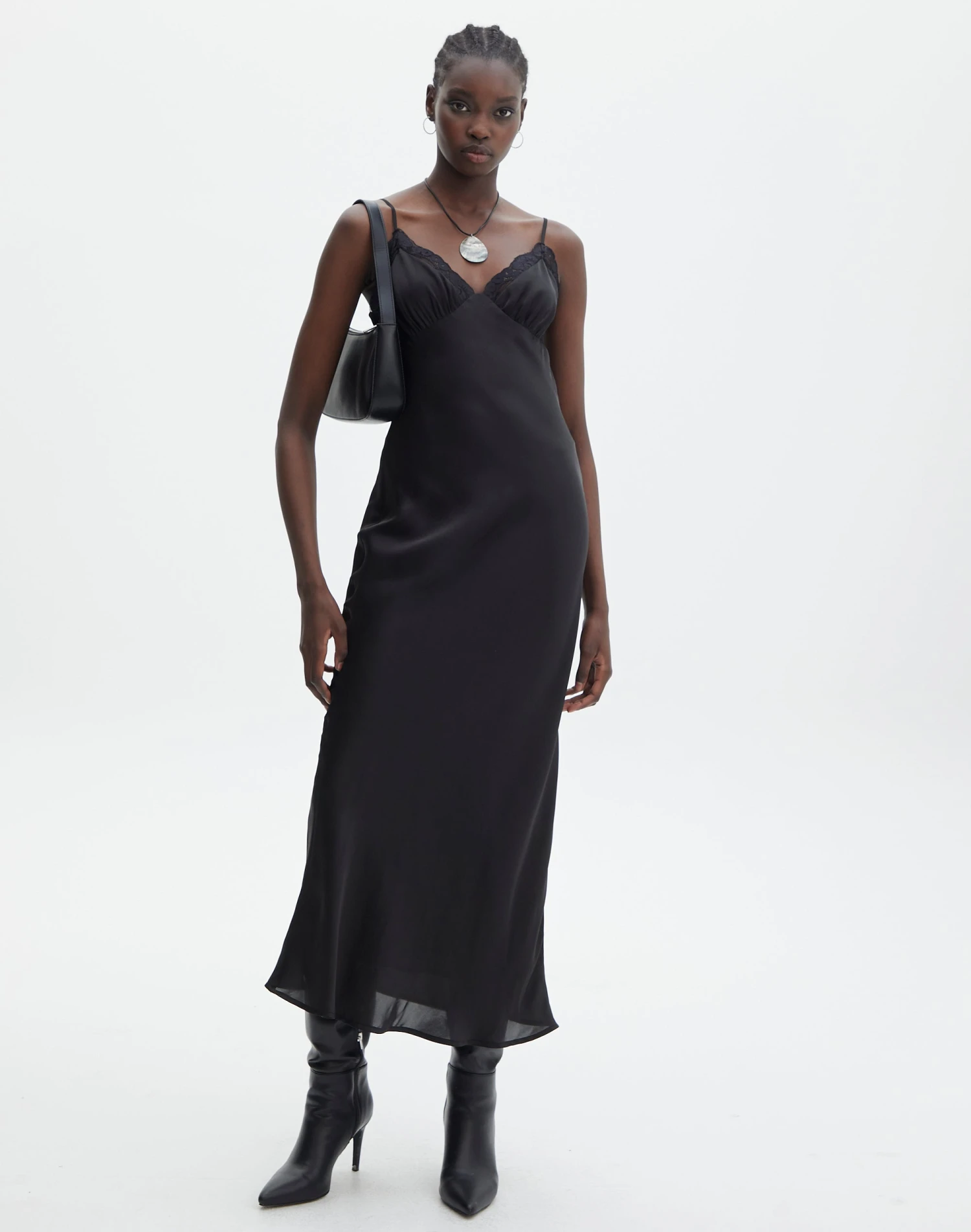 Supersoft Square Neck Slim Fit Maxi Dress 21 Supersoft Square Neck Slim Fit Maxi Dress - Image 19