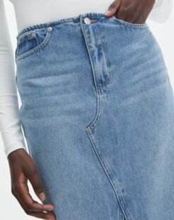 Denim Maxi Skirt 30 Denim Maxi Skirt -Outlet Glassons Store r lisbon denim maxi skirt riley vintage wash imageback sl119702rdnm