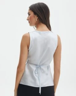 Lace Trim Satin Cami 35 Lace Trim Satin Cami -Outlet Glassons Store r lola lace trim cami break the ice back bv119674rsat