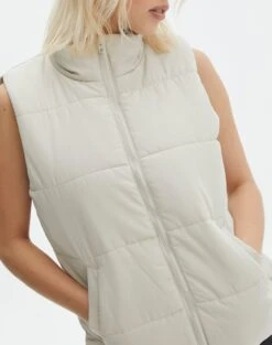 Longline Puffer Vest -Outlet Glassons Store r paven puffer vest take a shelfie imageback vs75363rpln